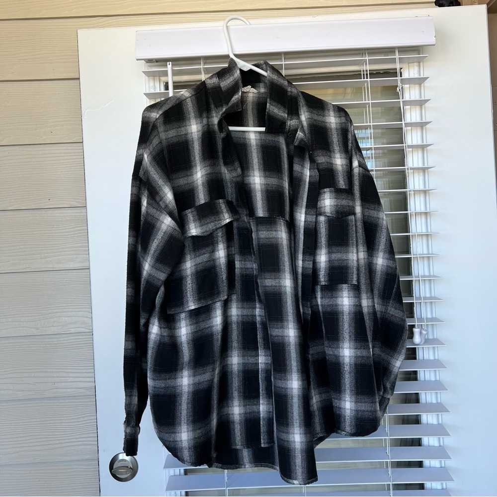 12th Tribe Oversized Flannel